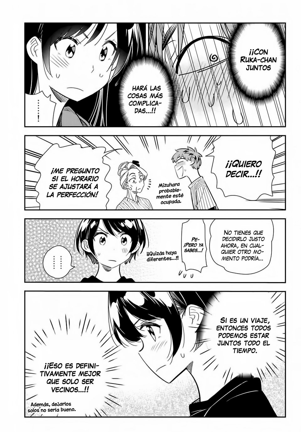 Kanojo, Okarishimasu Capitulo 186 página 12