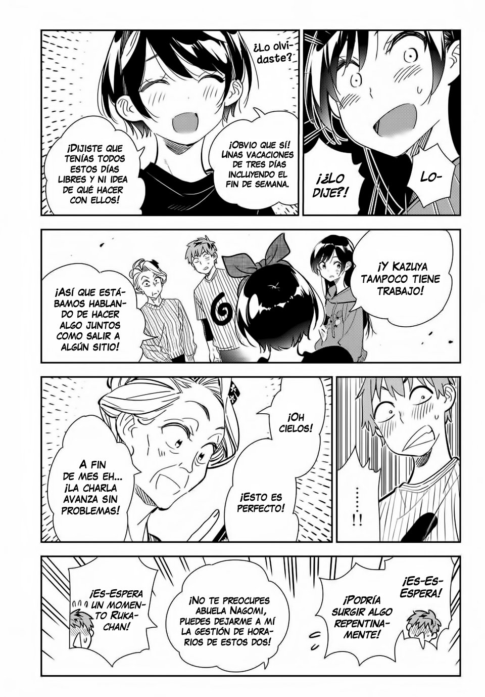 Kanojo, Okarishimasu Capitulo 186 página 14