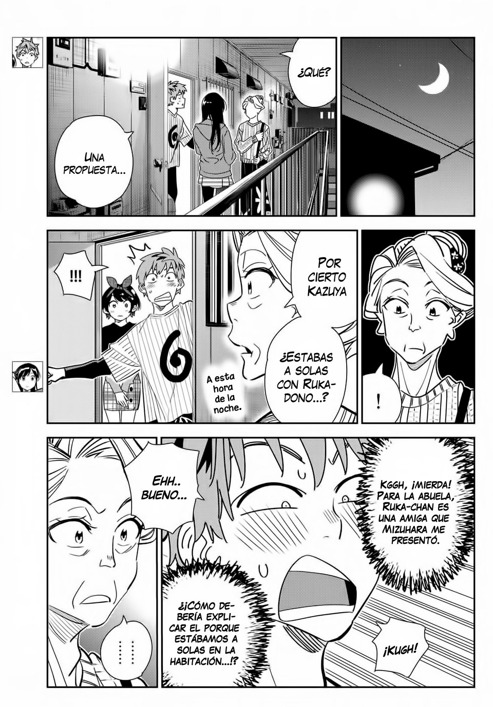 Kanojo, Okarishimasu Capitulo 186 página 4