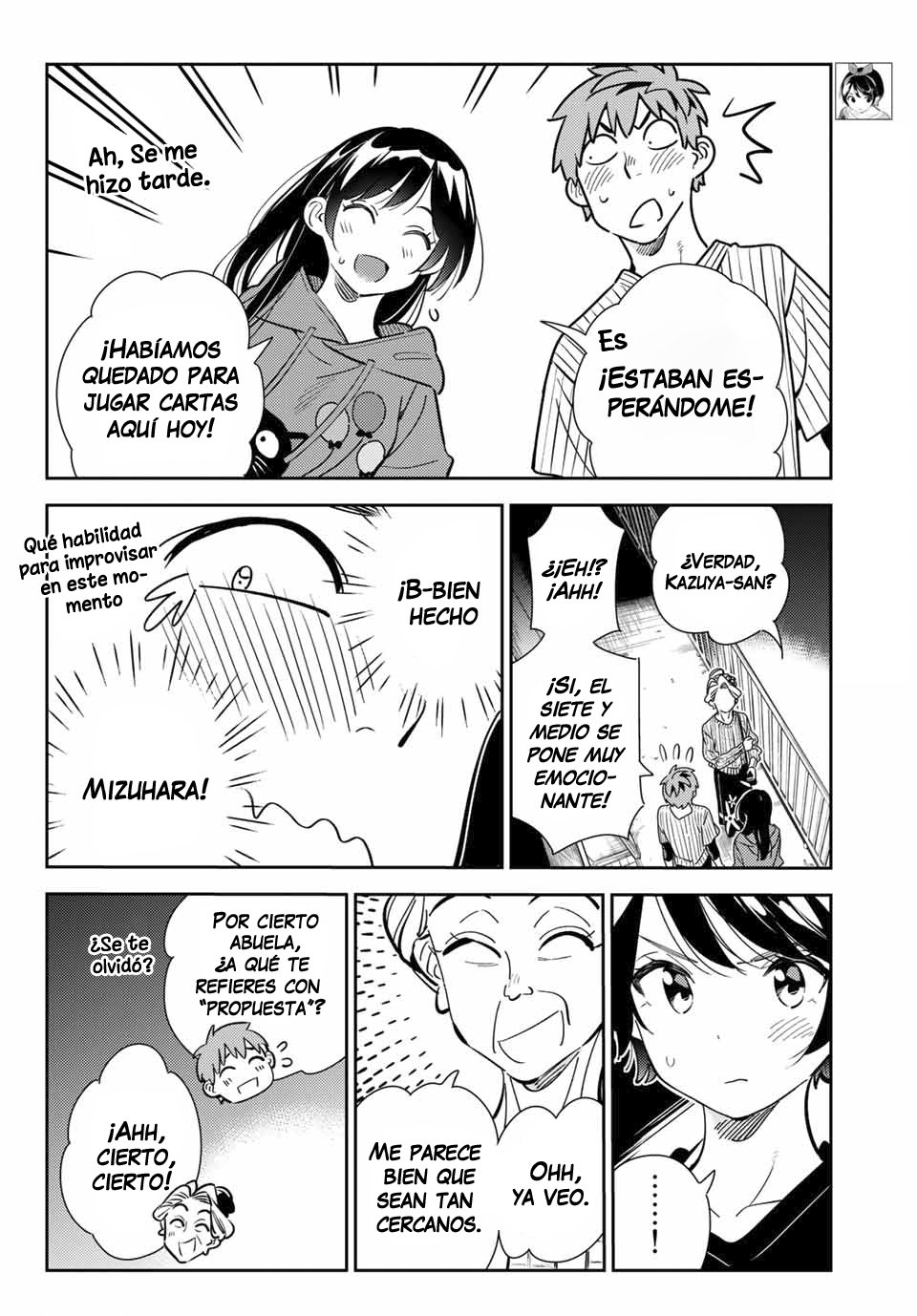 Kanojo, Okarishimasu Capitulo 186 página 5