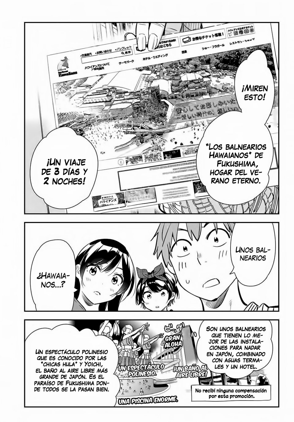 Kanojo, Okarishimasu Capitulo 186 página 6