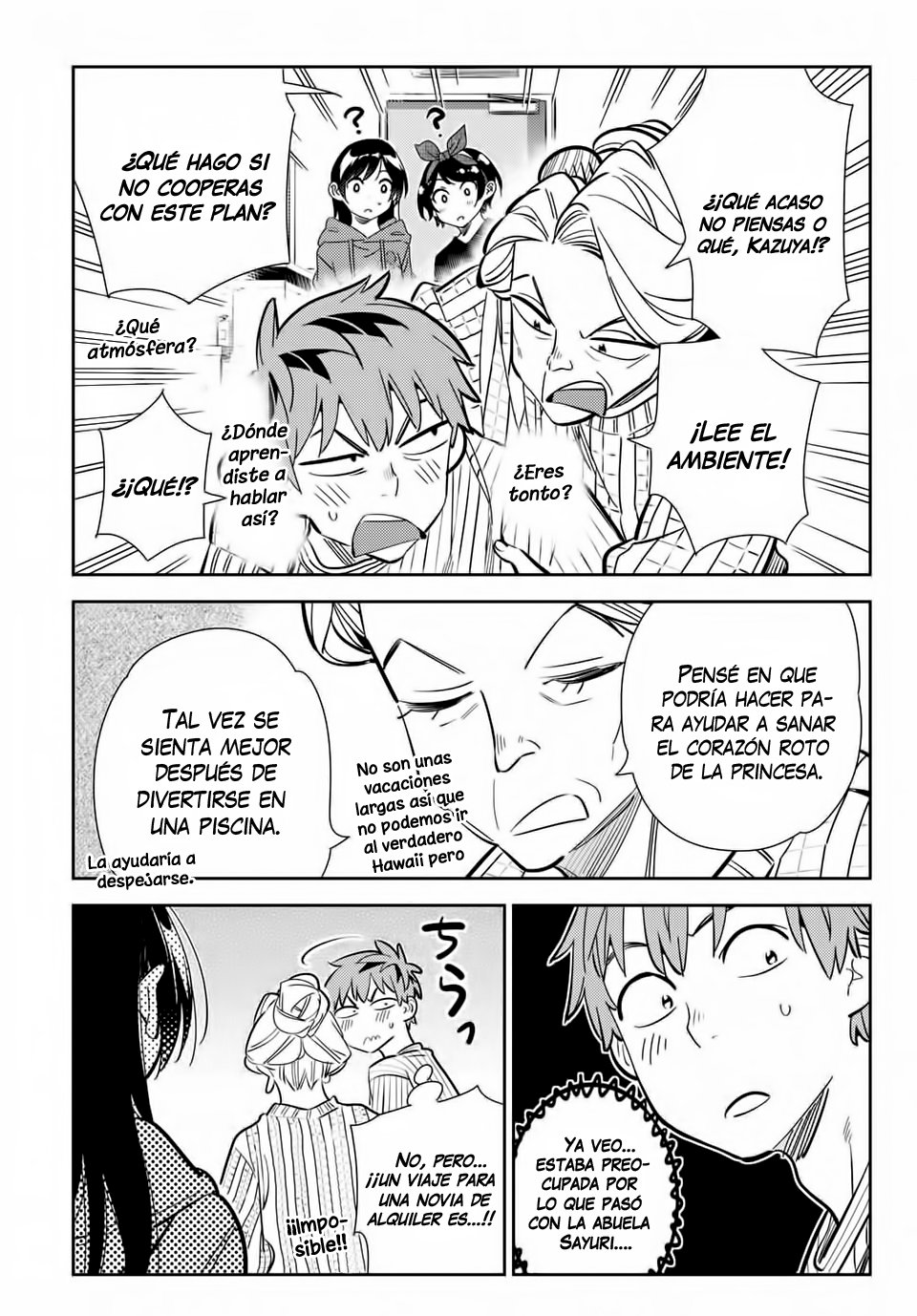 Kanojo, Okarishimasu Capitulo 186 página 8