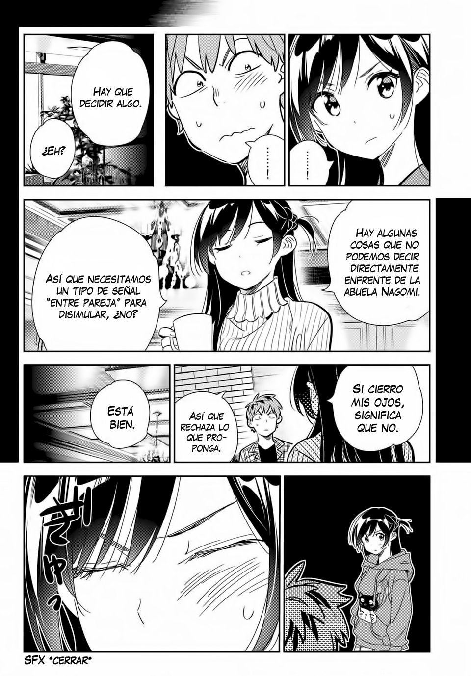 Kanojo, Okarishimasu Capitulo 186 página 9