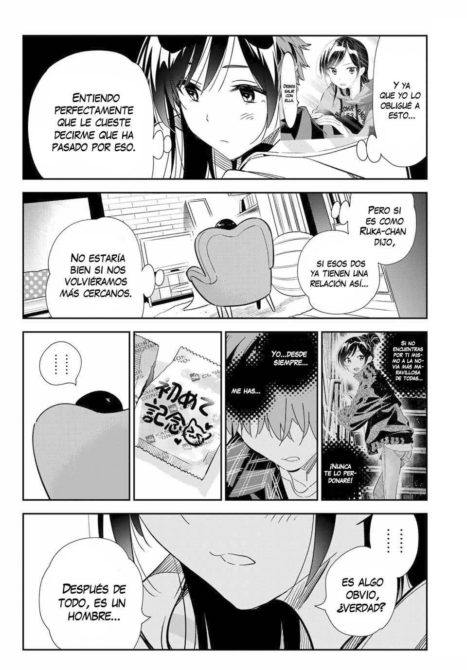 Kanojo, Okarishimasu Capitulo 187 página 18