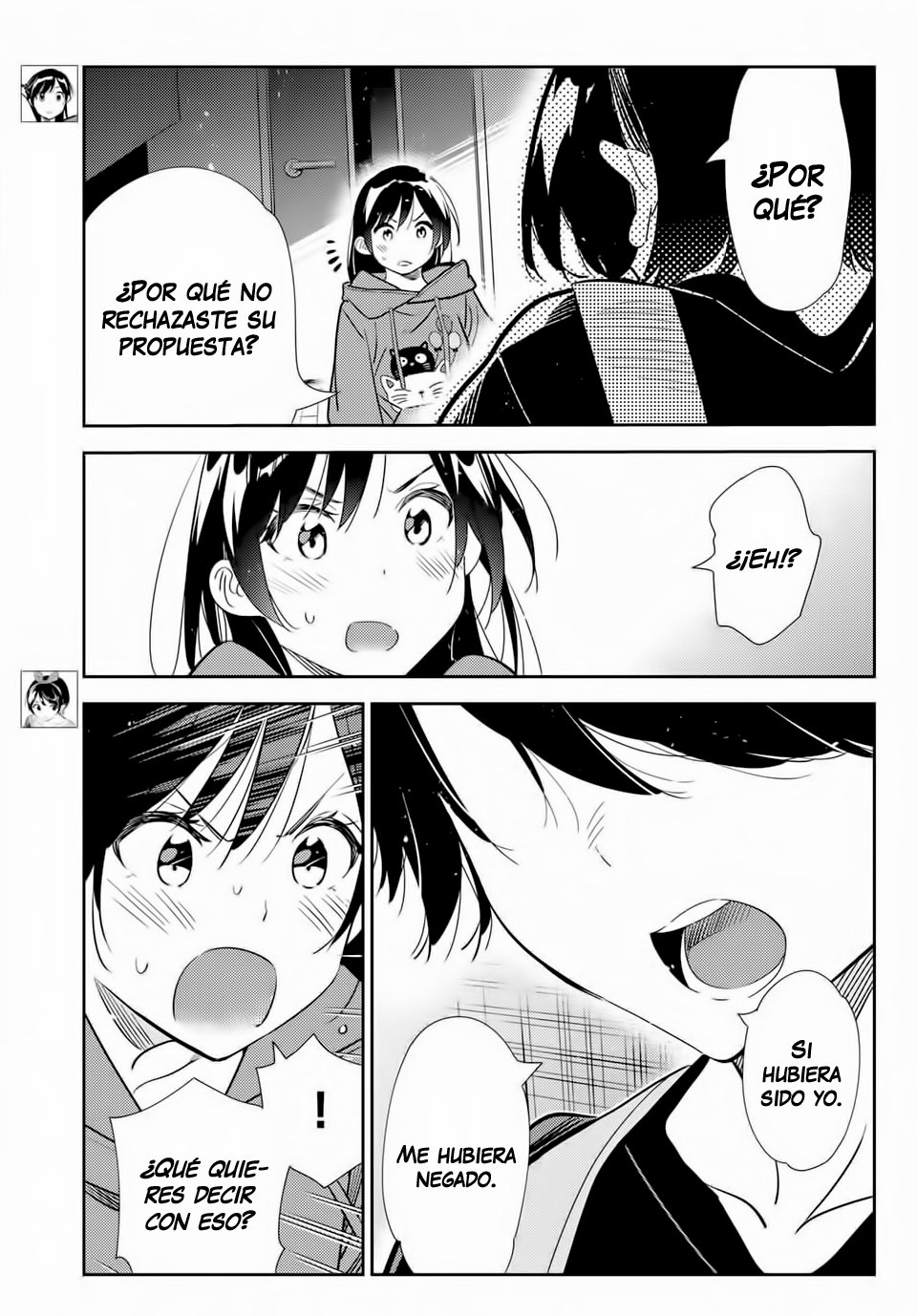 Kanojo, Okarishimasu Capitulo 187 página 4