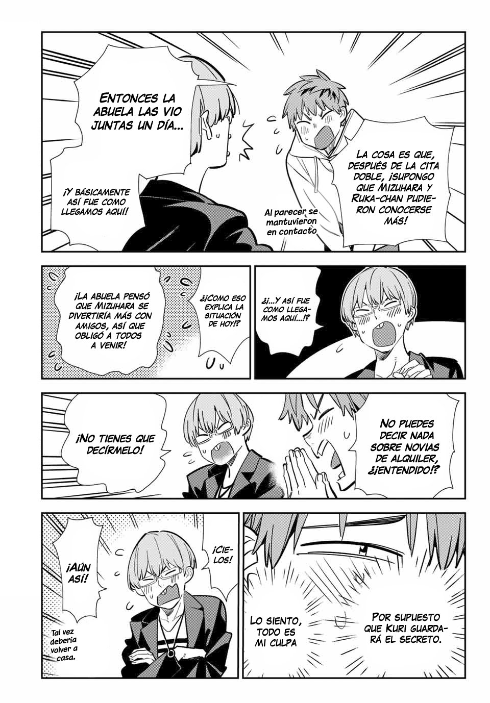 Kanojo, Okarishimasu Capitulo 189 página 12