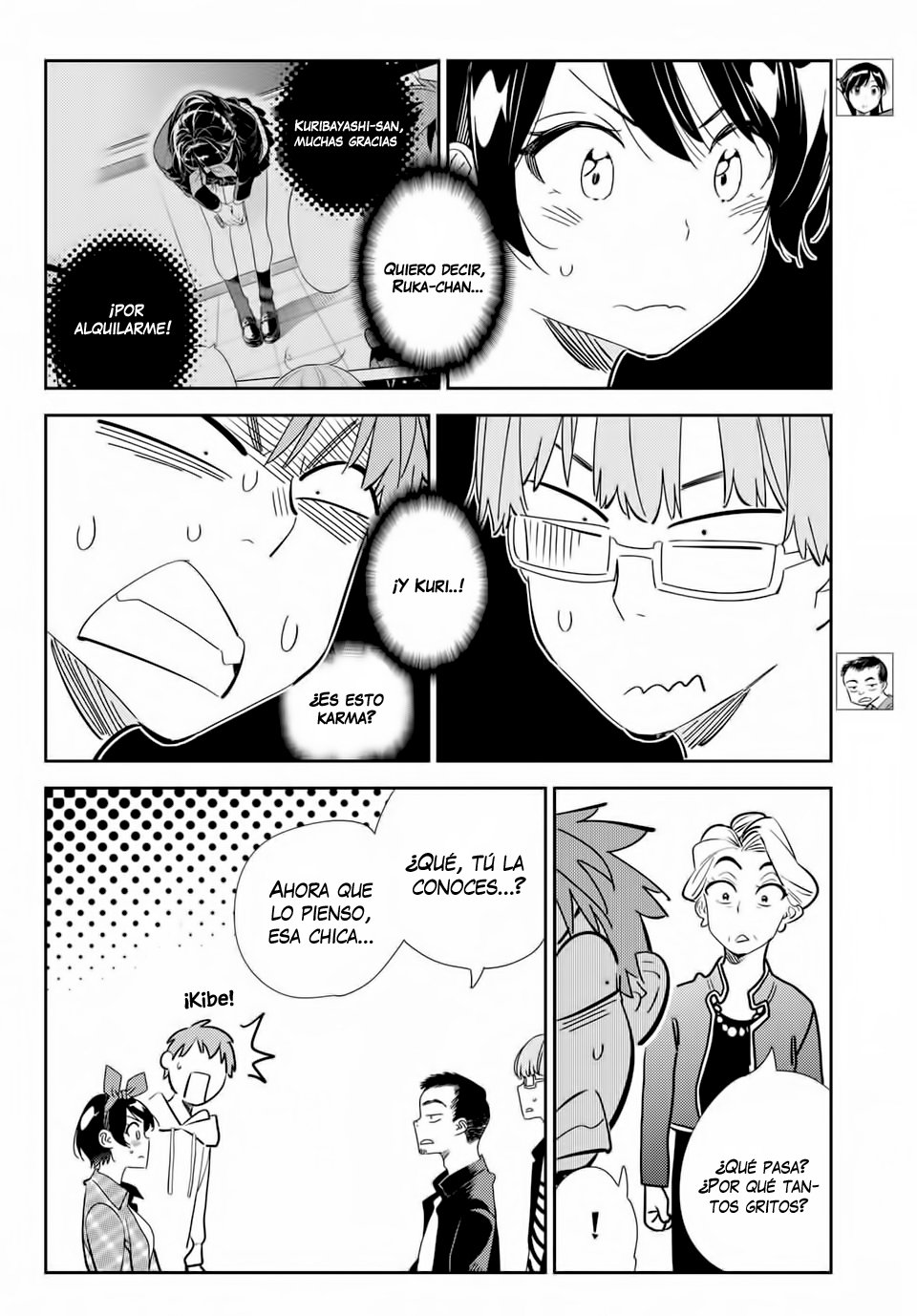 Kanojo, Okarishimasu Capitulo 189 página 7