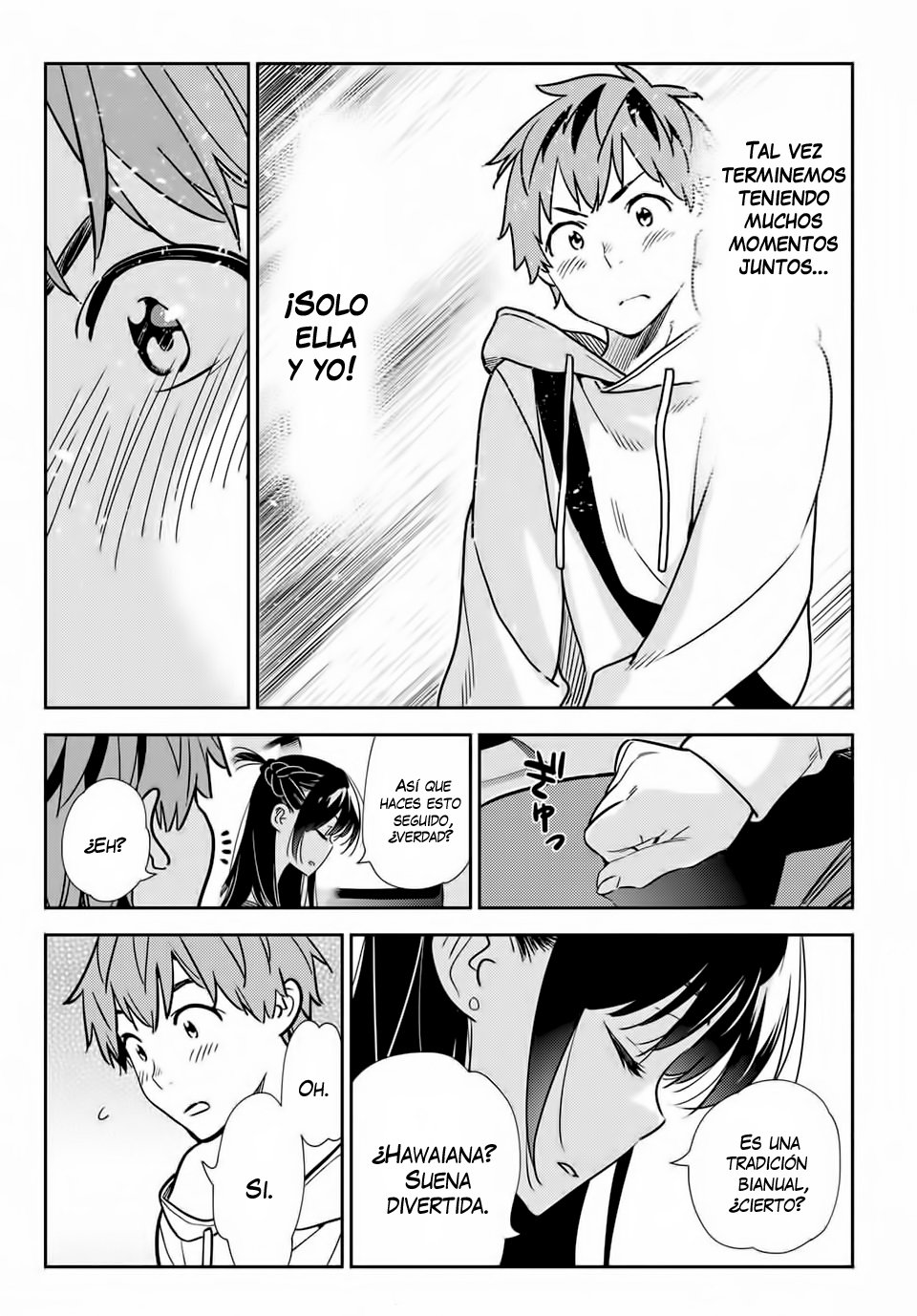 Kanojo, Okarishimasu Capitulo 190 página 11