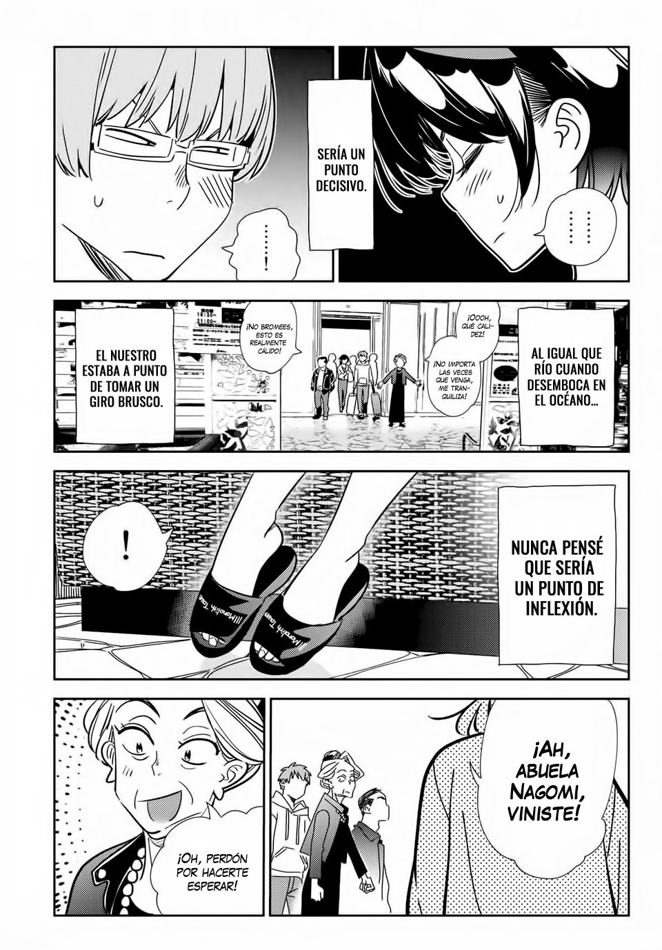 Kanojo, Okarishimasu Capitulo 190 página 19