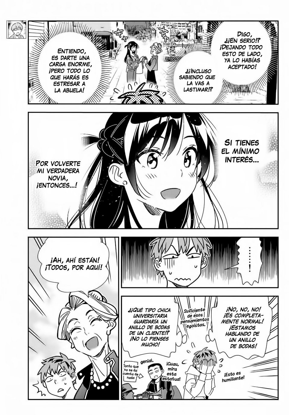 Kanojo, Okarishimasu Capitulo 190 página 6
