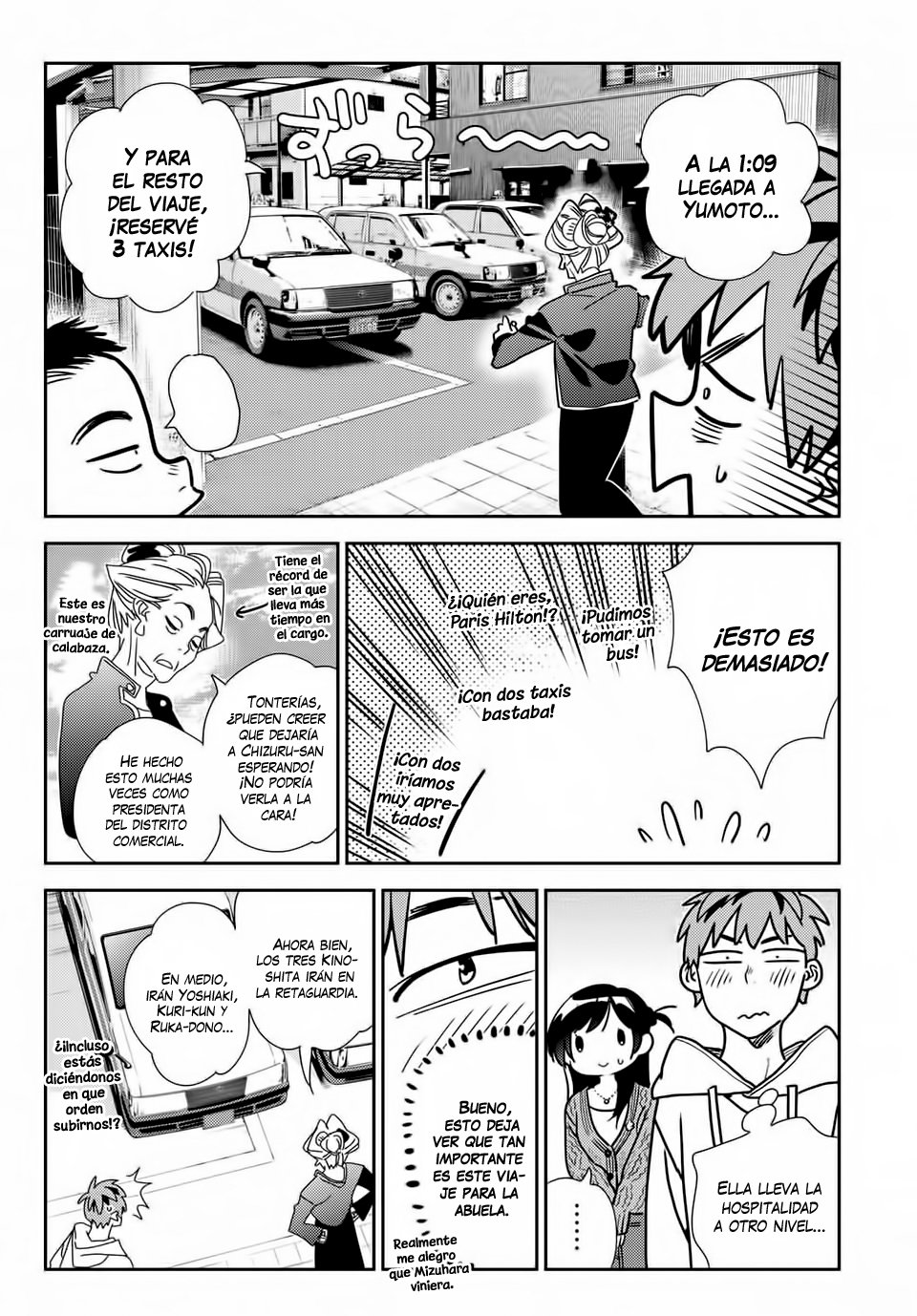 Kanojo, Okarishimasu Capitulo 190 página 7