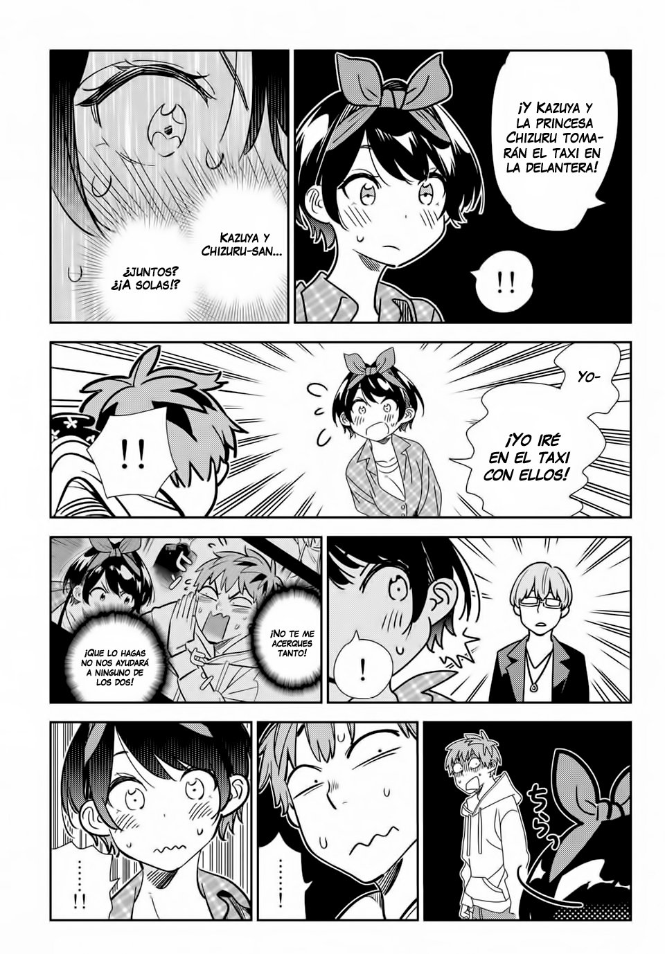Kanojo, Okarishimasu Capitulo 190 página 8