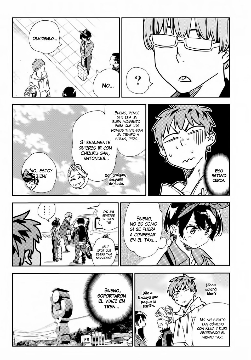 Kanojo, Okarishimasu Capitulo 190 página 9