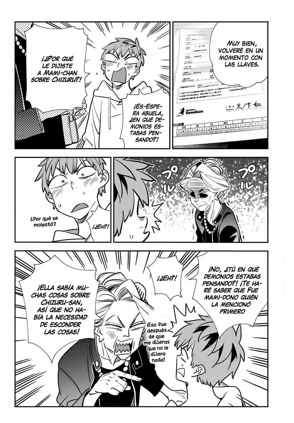 Kanojo, Okarishimasu Capitulo 191 página 14