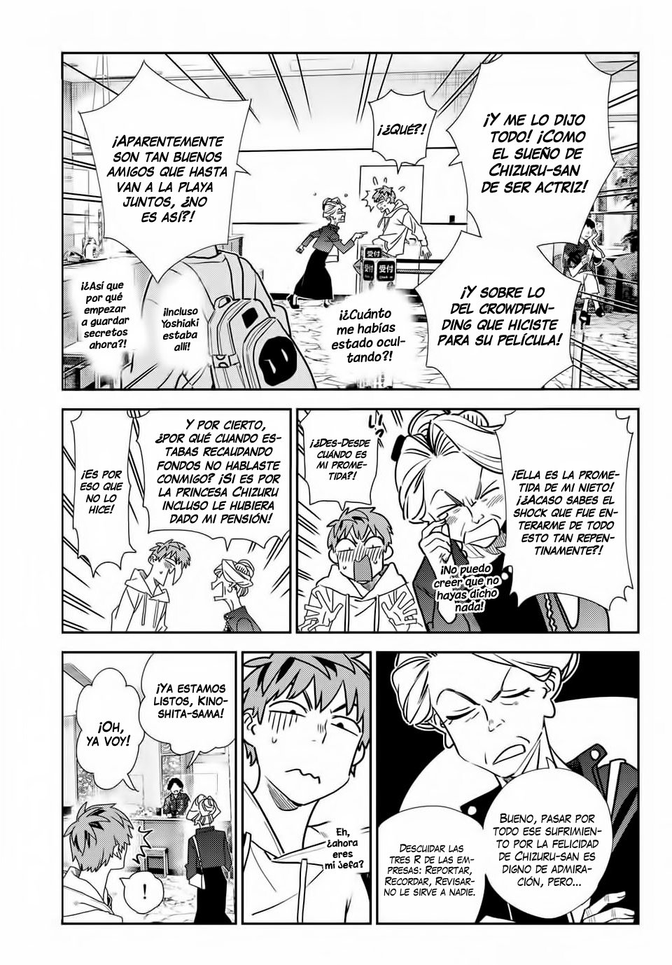 Kanojo, Okarishimasu Capitulo 191 página 15