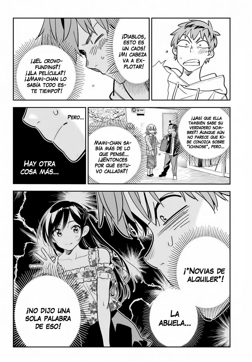Kanojo, Okarishimasu Capitulo 191 página 16