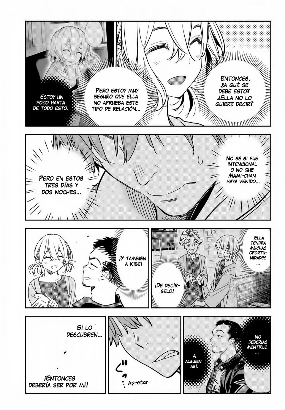 Kanojo, Okarishimasu Capitulo 191 página 17
