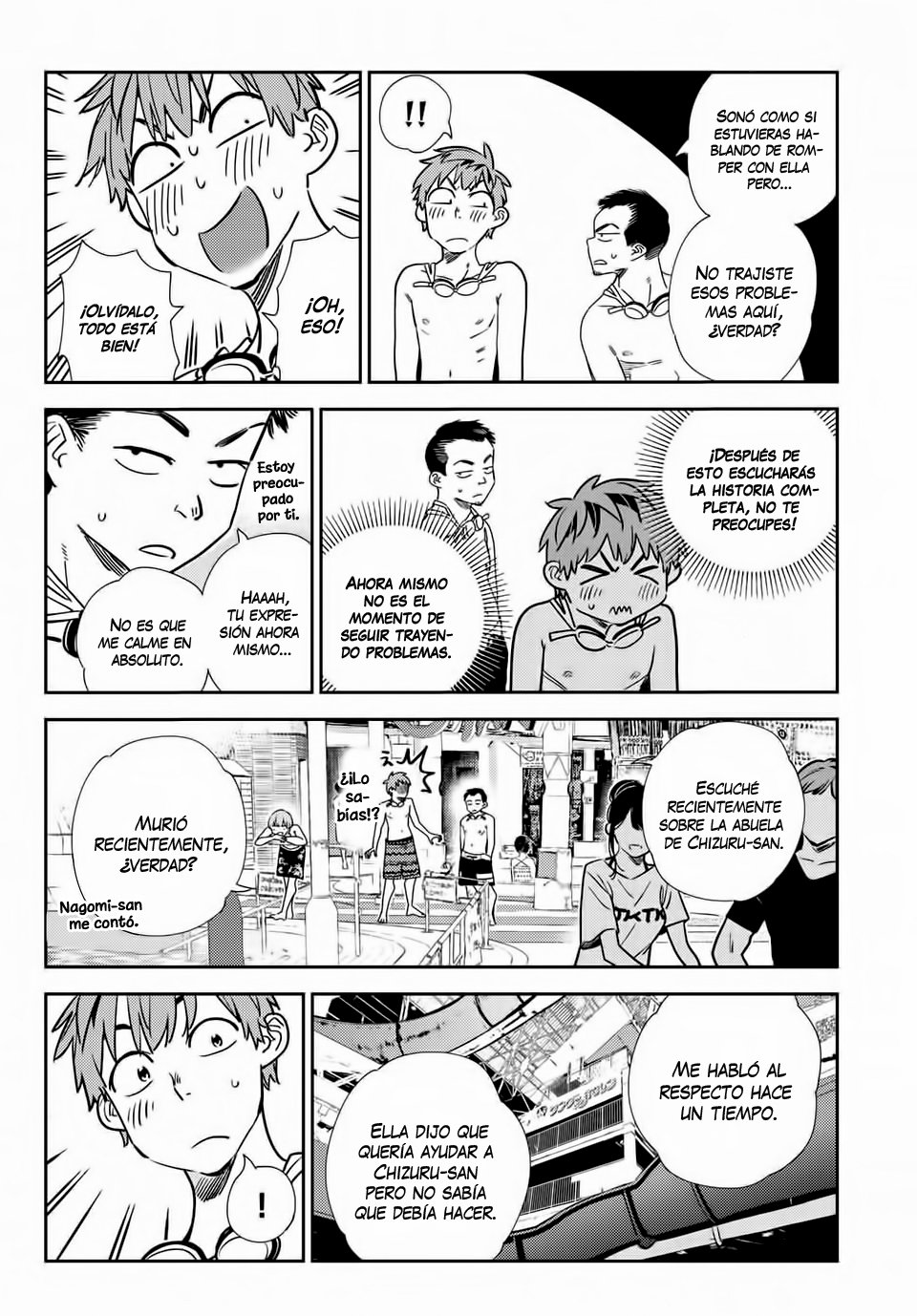 Kanojo, Okarishimasu Capitulo 193 página 9