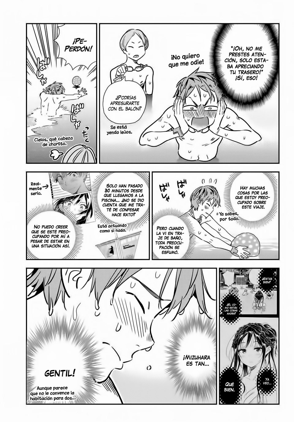 Kanojo, Okarishimasu Capitulo 194 página 9