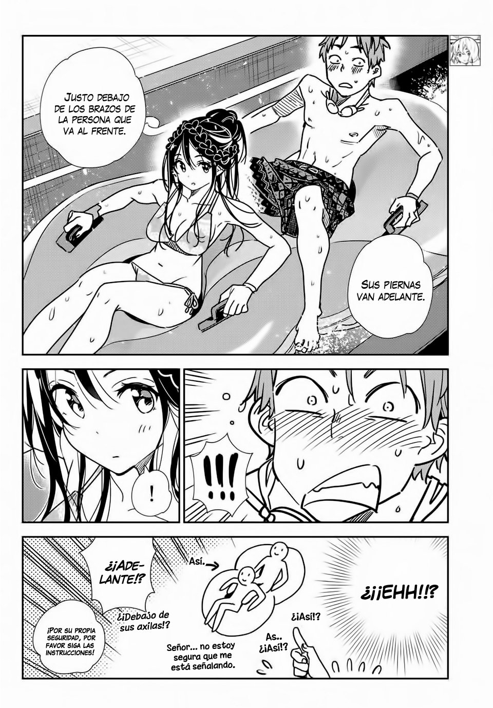 Kanojo, Okarishimasu Capitulo 195 página 5