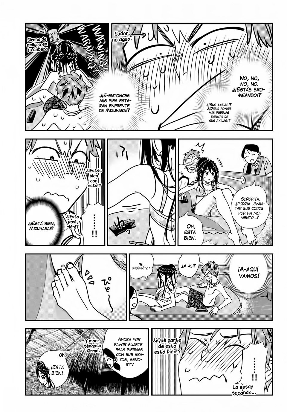Kanojo, Okarishimasu Capitulo 195 página 6