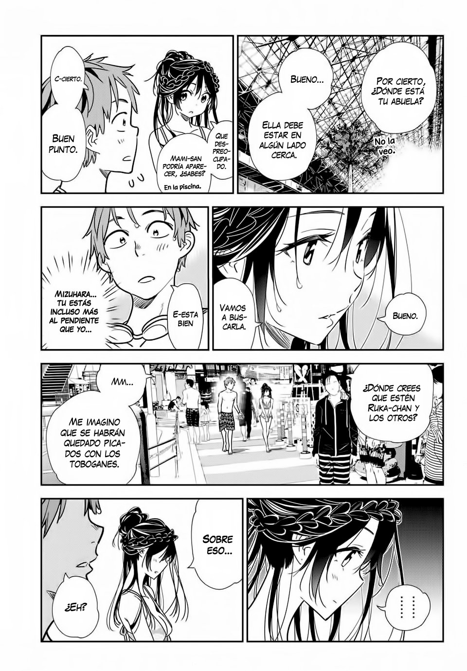 Kanojo, Okarishimasu Capitulo 197 página 10