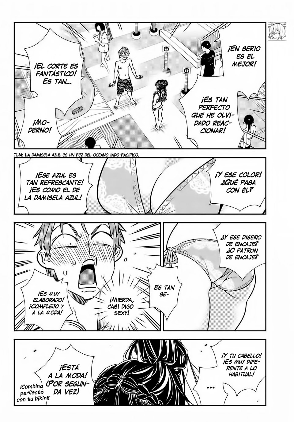 Kanojo, Okarishimasu Capitulo 197 página 5