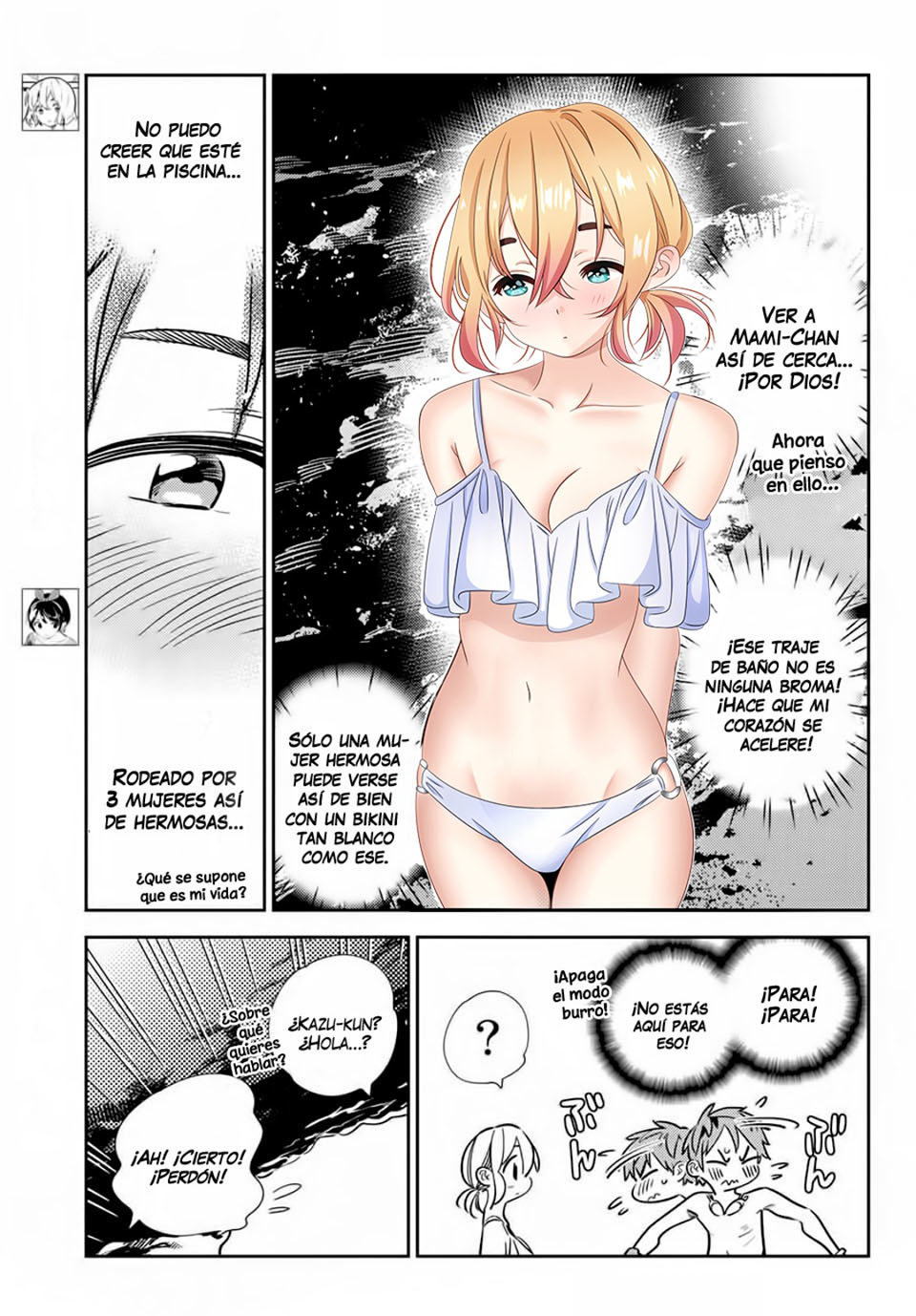 Kanojo, Okarishimasu Capitulo 198 página 6