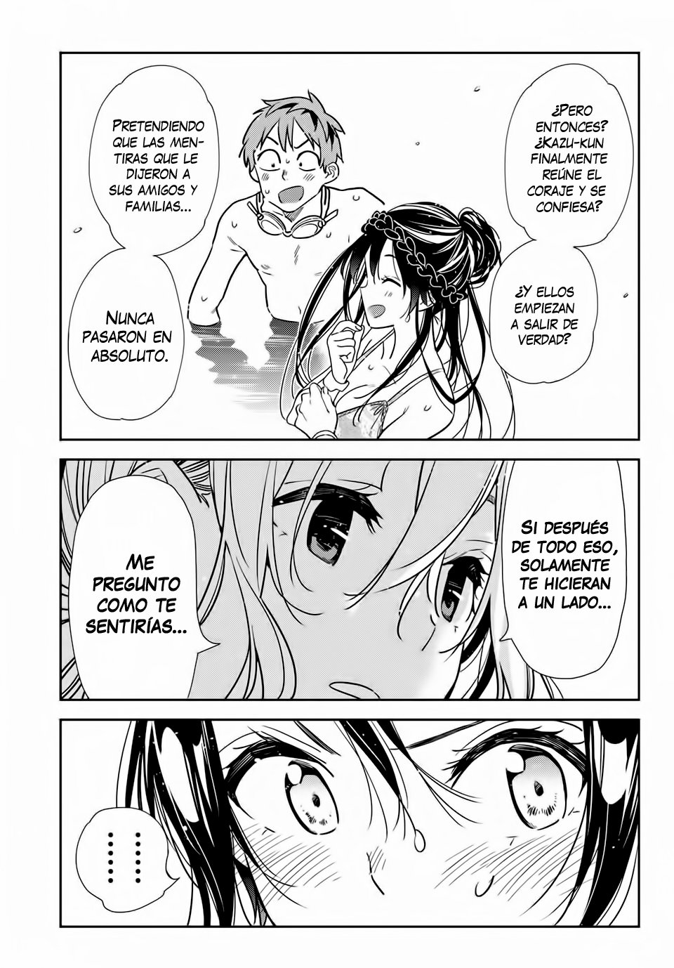 Kanojo, Okarishimasu Capitulo 200 página 11