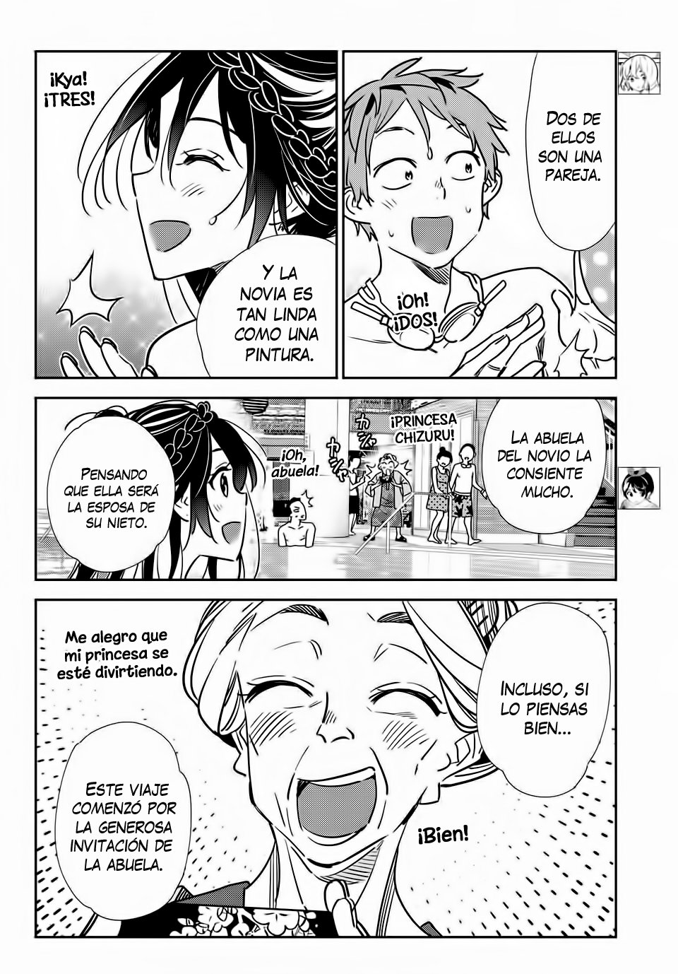 Kanojo, Okarishimasu Capitulo 200 página 6