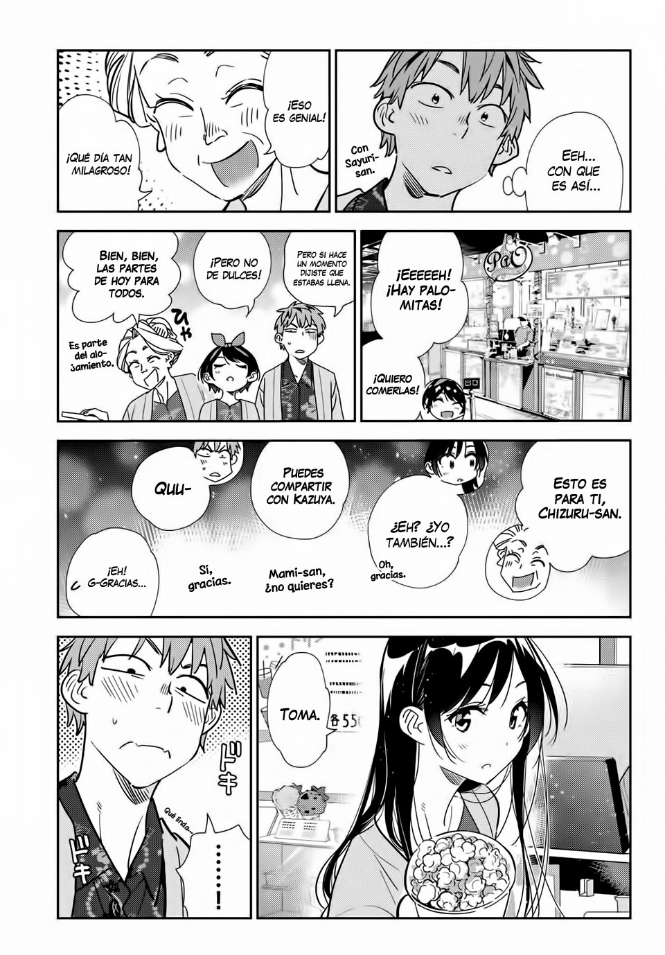 Kanojo, Okarishimasu Capitulo 202 página 8