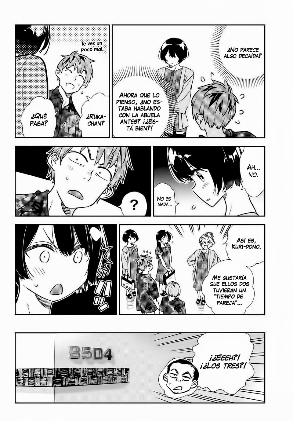 Kanojo, Okarishimasu Capitulo 204 página 15