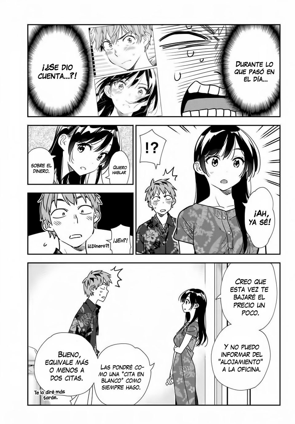 Kanojo, Okarishimasu Capitulo 205 página 10