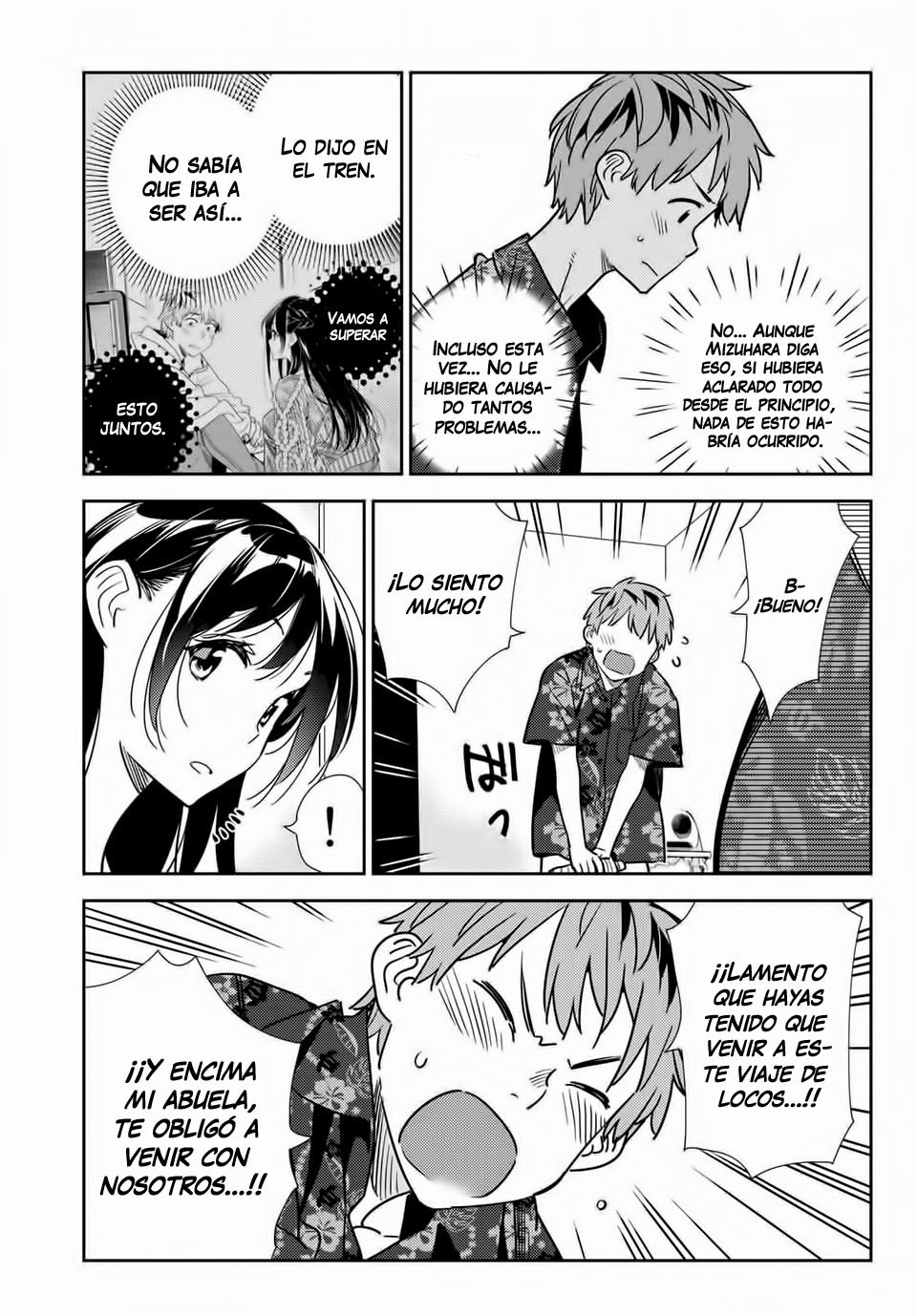 Kanojo, Okarishimasu Capitulo 205 página 12