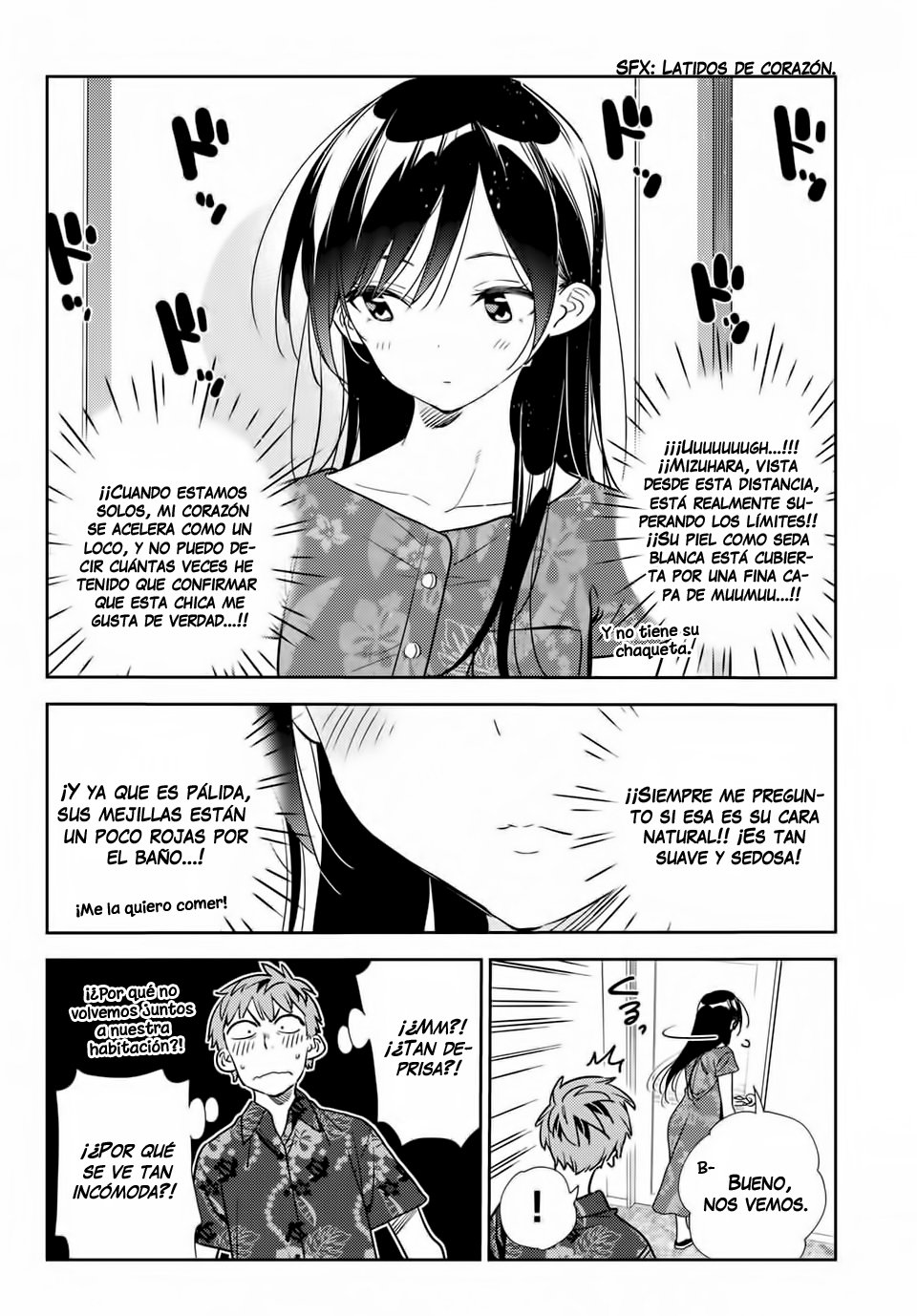 Kanojo, Okarishimasu Capitulo 205 página 9