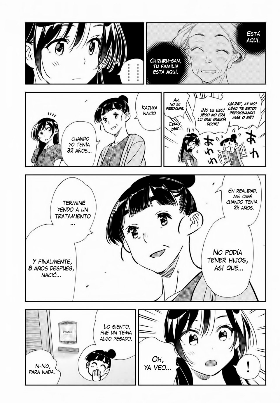 Kanojo, Okarishimasu Capitulo 206 página 10