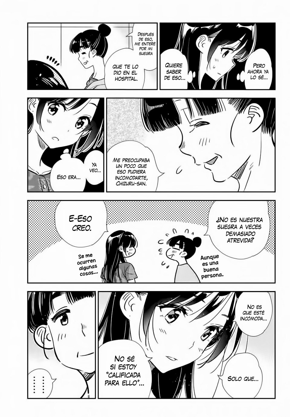 Kanojo, Okarishimasu Capitulo 206 página 6