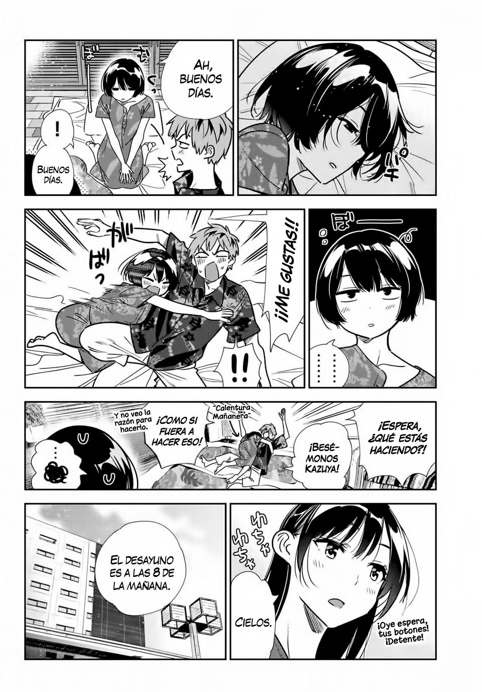 Kanojo, Okarishimasu Capitulo 207 página 10