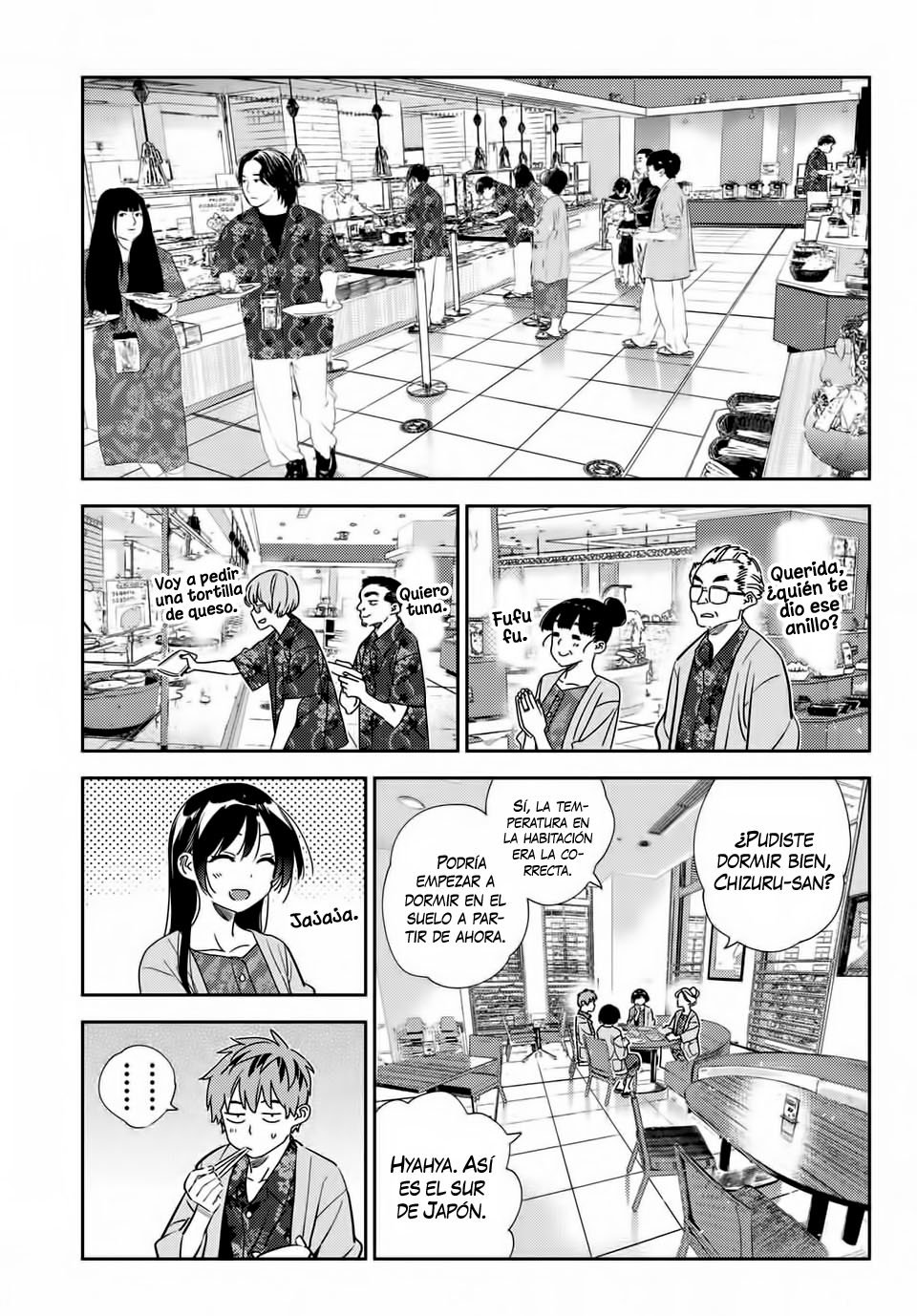 Kanojo, Okarishimasu Capitulo 207 página 11