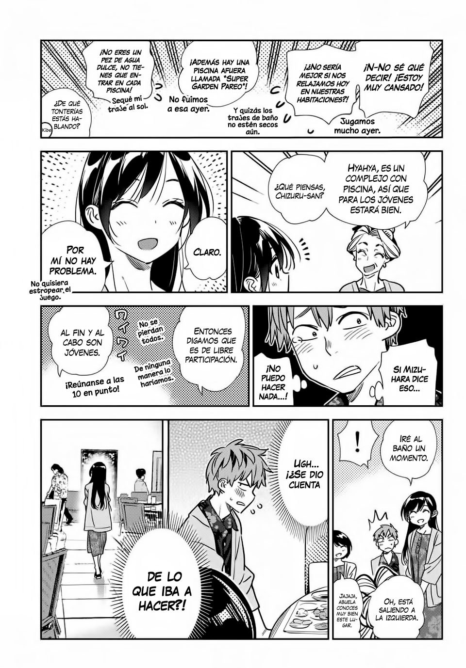Kanojo, Okarishimasu Capitulo 207 página 15