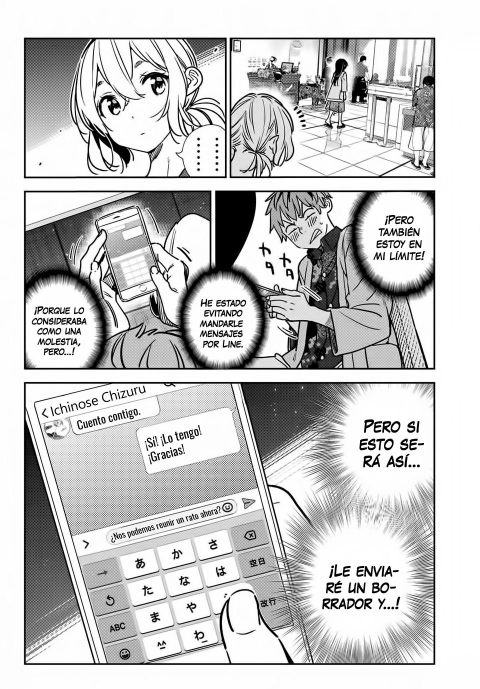 Kanojo, Okarishimasu Capitulo 207 página 16