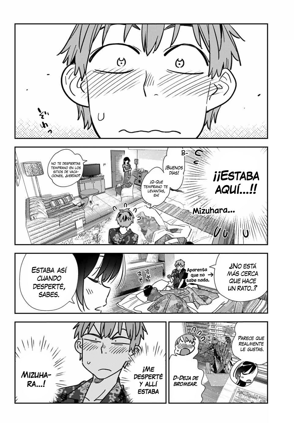 Kanojo, Okarishimasu Capitulo 207 página 8