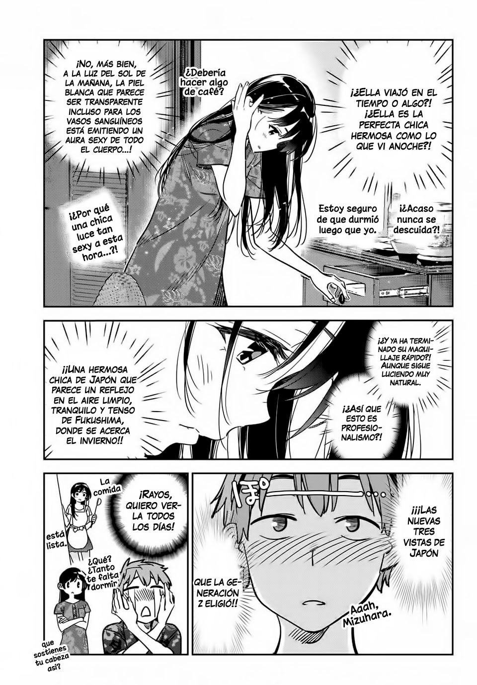Kanojo, Okarishimasu Capitulo 207 página 9
