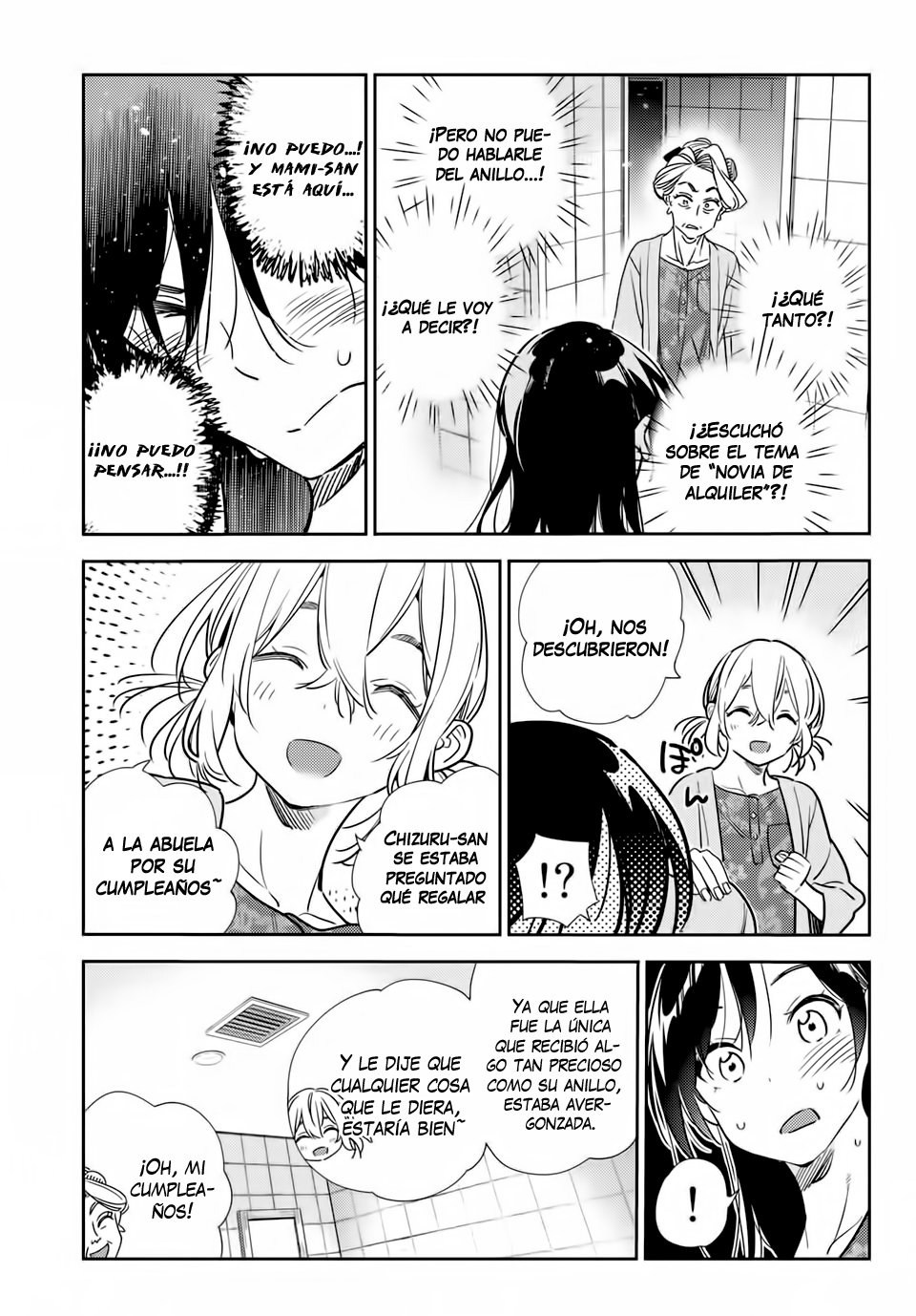 Kanojo, Okarishimasu Capitulo 208 página 15