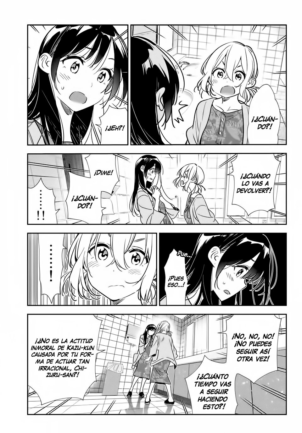 Kanojo, Okarishimasu Capitulo 208 página 7