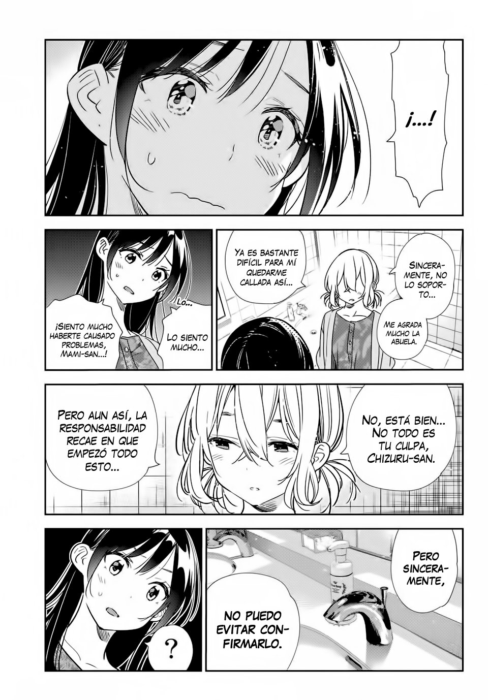 Kanojo, Okarishimasu Capitulo 208 página 9