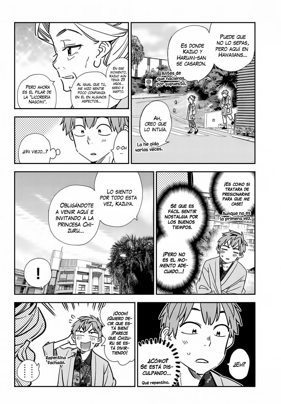 Kanojo, Okarishimasu Capitulo 210 página 10