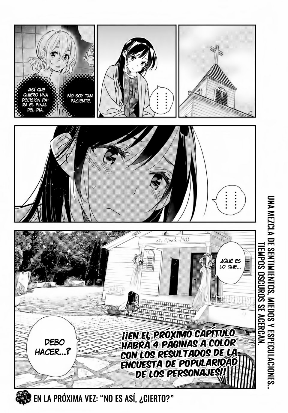 Kanojo, Okarishimasu Capitulo 210 página 22