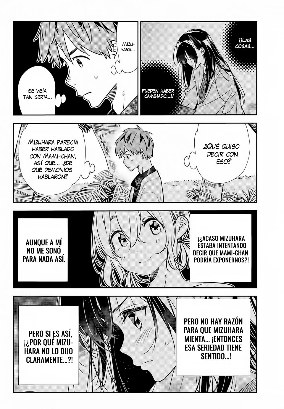 Kanojo, Okarishimasu Capitulo 210 página 8