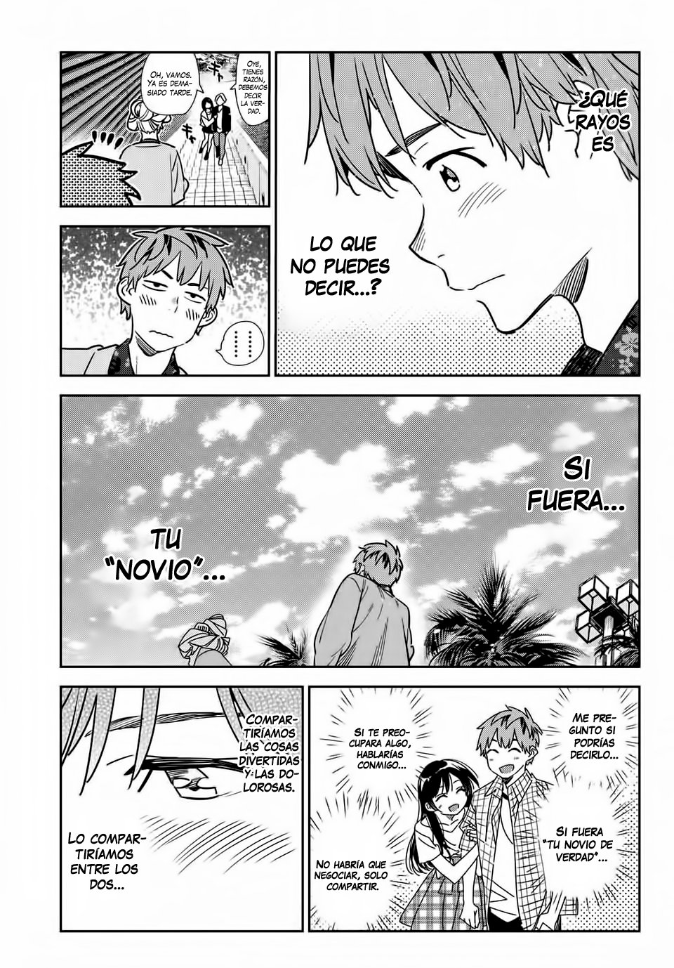 Kanojo, Okarishimasu Capitulo 210 página 9